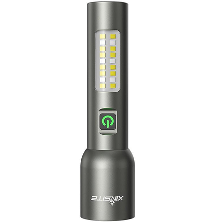 Premium Mini Rechargeable Flashlight Front View